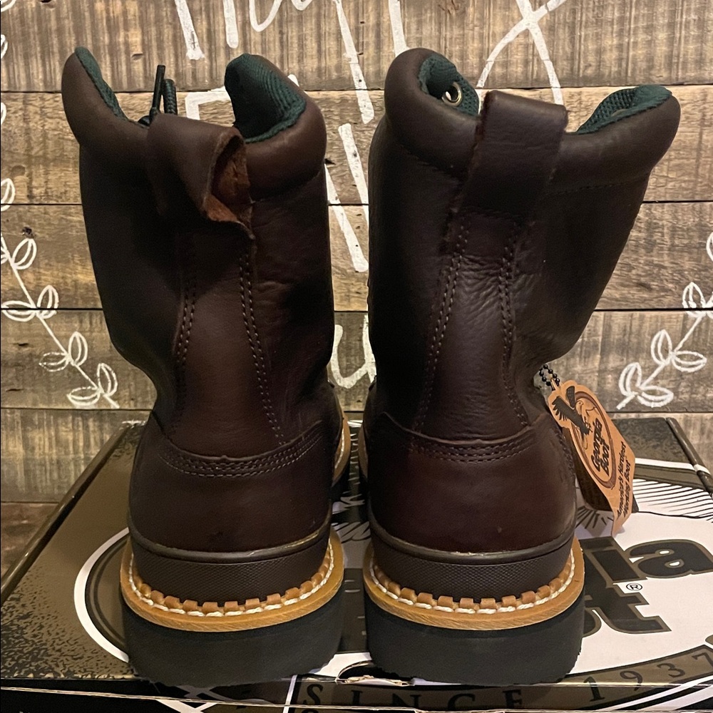 New Georgia Boot Men's Georgia Giant Steel Toe Work Boots - Picture 6 of 10